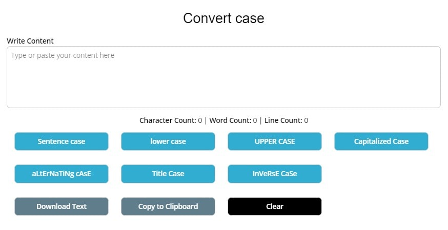 Convert Case