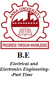B.E Electrical and Electronics Engineering-Part Time