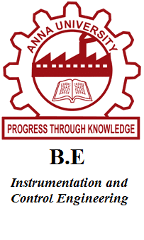 B.E Instrumentation and Control Engineering