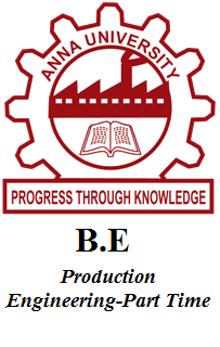 B.E Production Engineering-Part Time