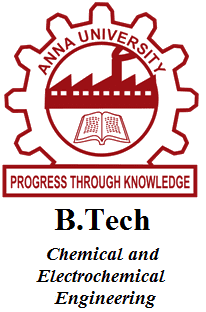 B.Tech Chemical and Electrochemical Engineering