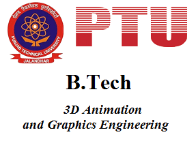 B.Tech 3D Animation and Graphics Engineering