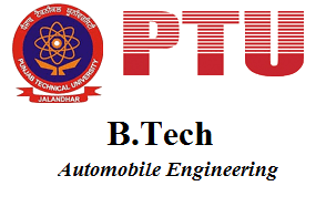 B.Tech Automobile Engineering