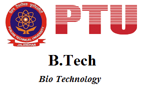 B.Tech Bio Technology