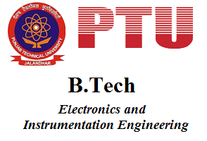 B.Tech Electronics and Instrumentation Engineering
