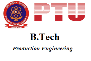 B.Tech Production Engineering