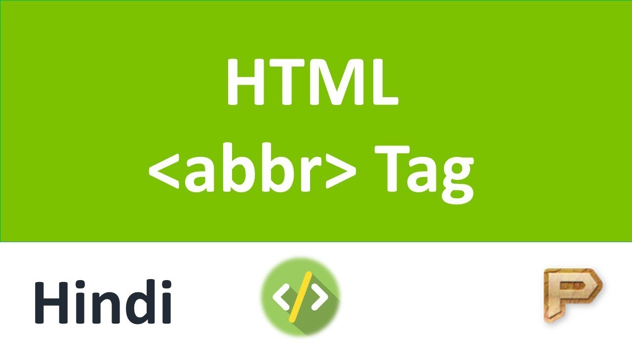 HTML Abbreviation