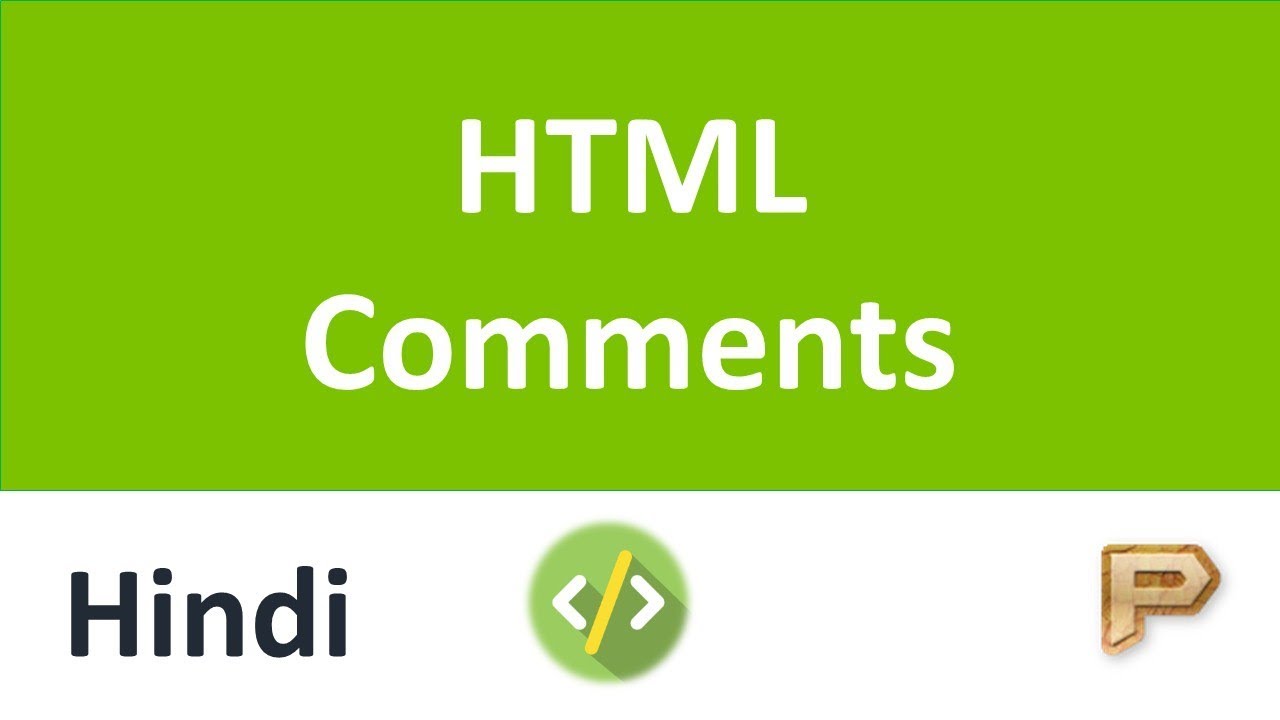 HTML Comments