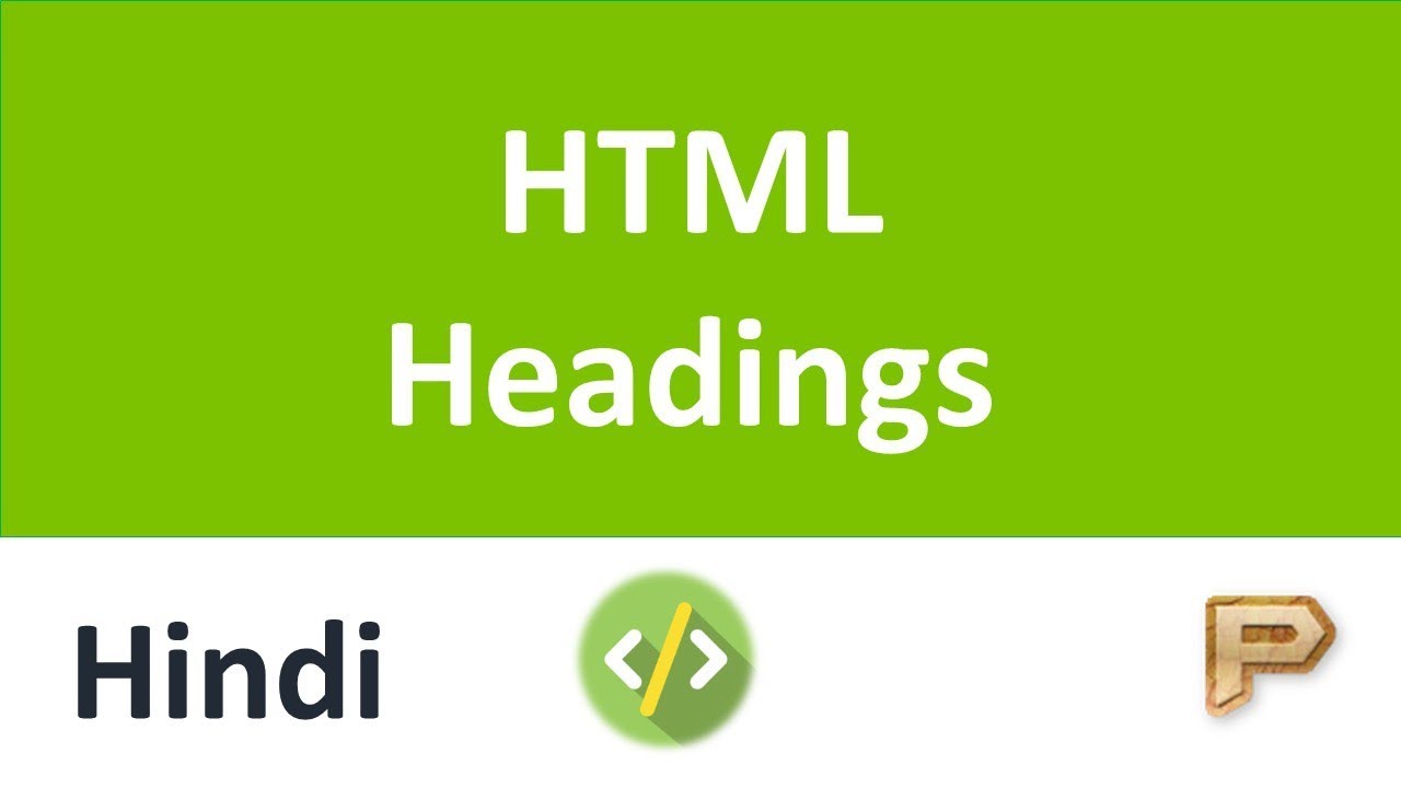 HTML Heading